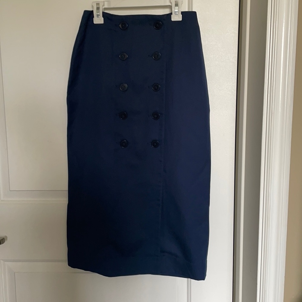 Navy blue Club Monaco Skirt